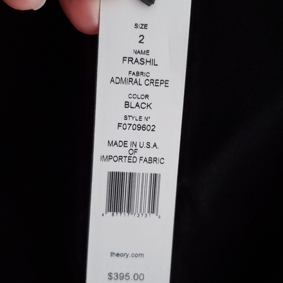 NWT Theory dress maxi FRASHIL size 2 - Picture 3 of 4
